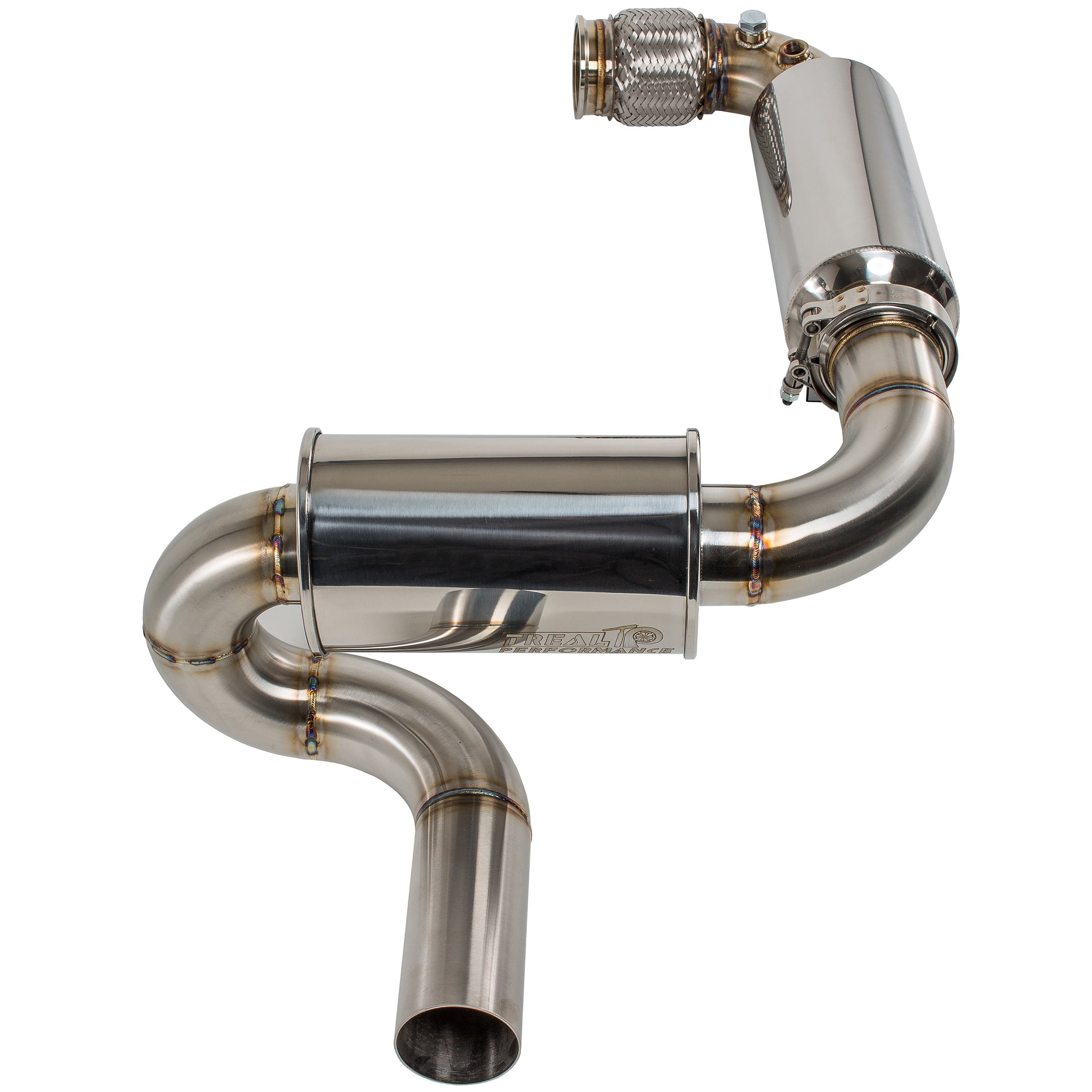 Treal Performance 2017-2026 Can-Am Maverick X3 Sport Exhaust - product view 4