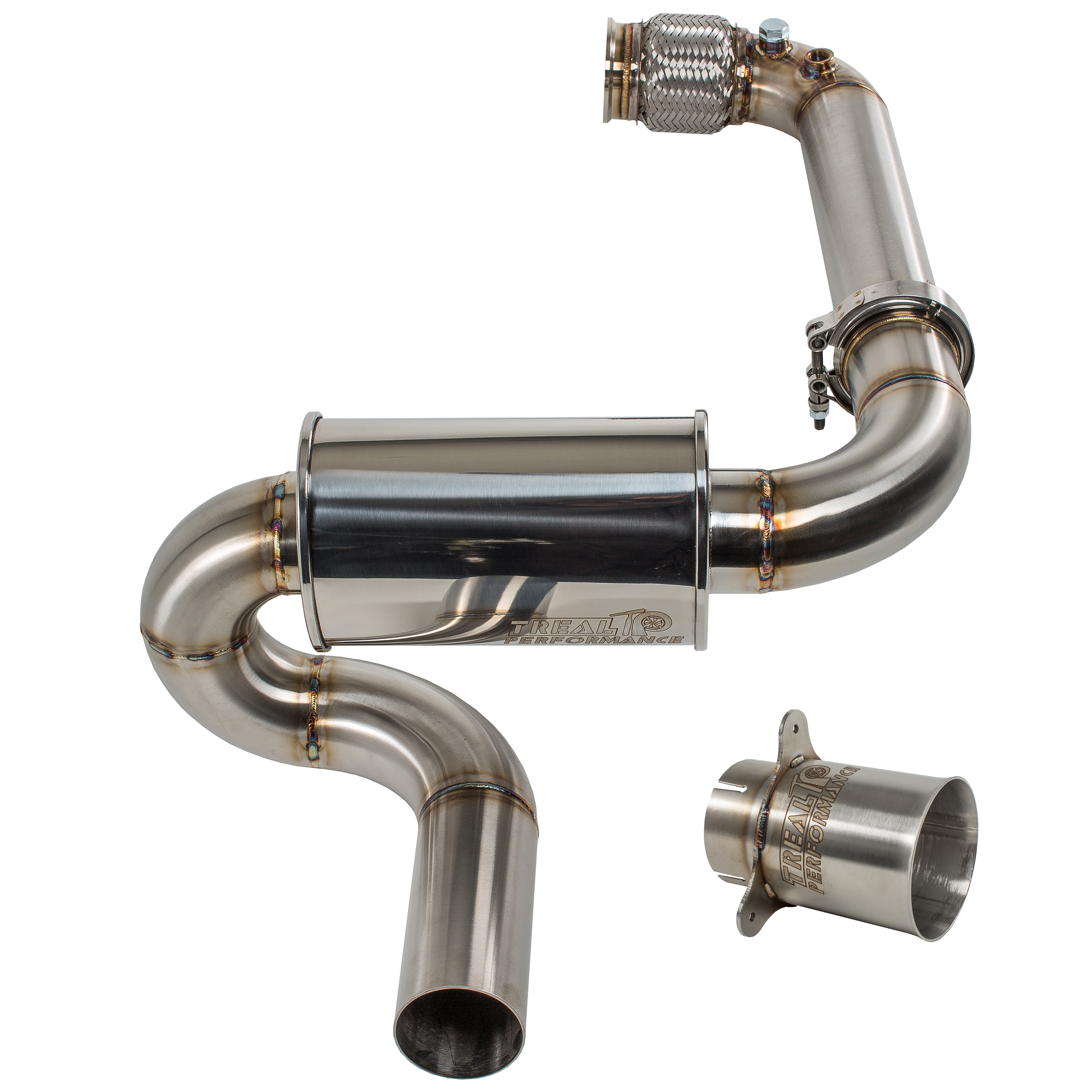 Treal Performance 2017-2026 Can-Am Maverick X3 Sport Exhaust - product view 5