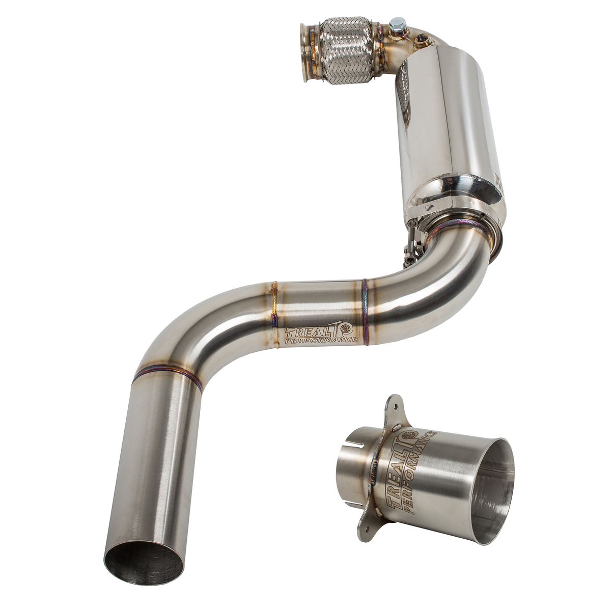 Treal Performance 2017-2025 Can-Am X3 3 Inch "Race" Exhaust - product view 3