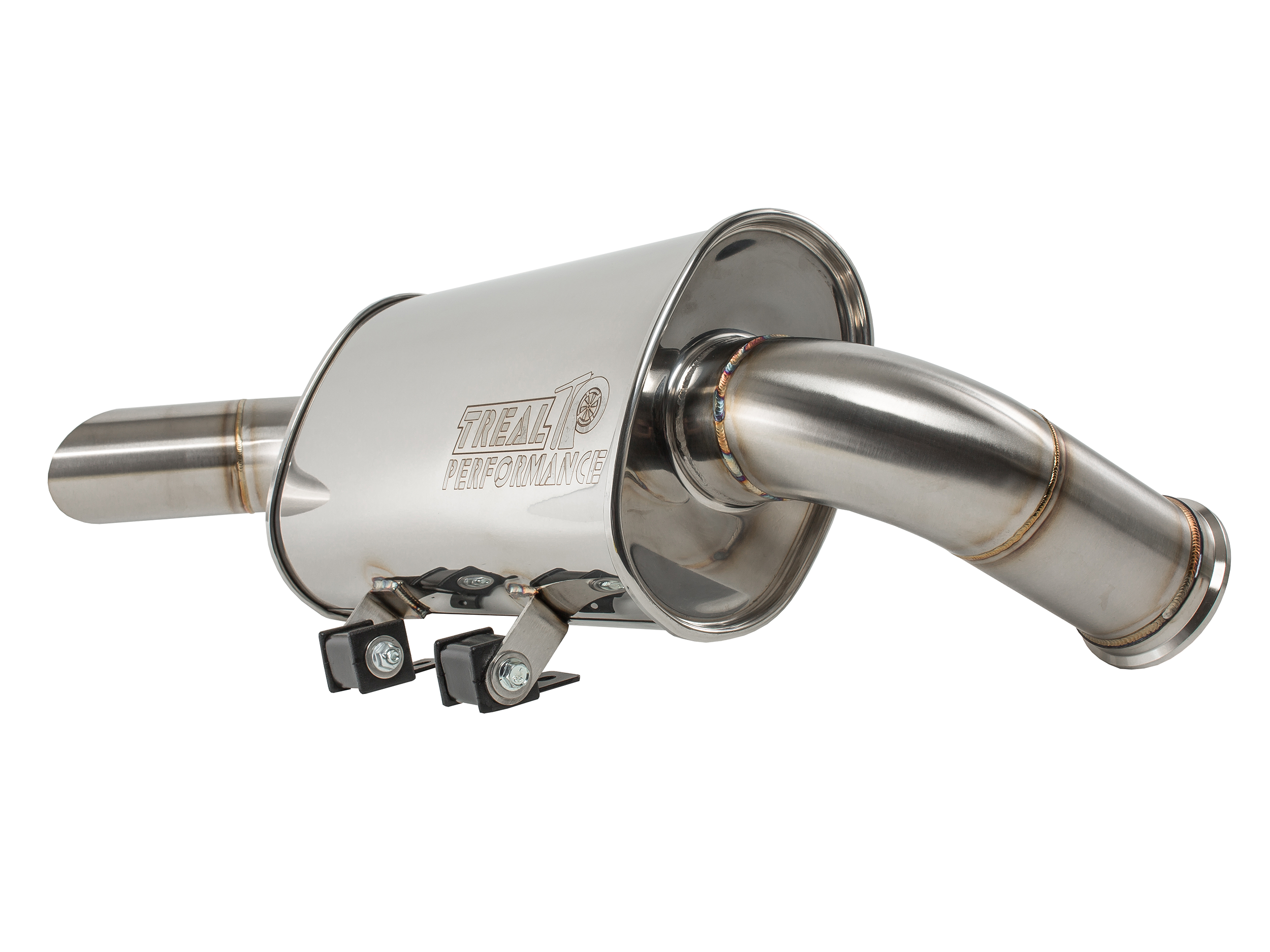 Treal Performance 2017-2025 Can-Am X3 Rear Muffler Section - product view 2