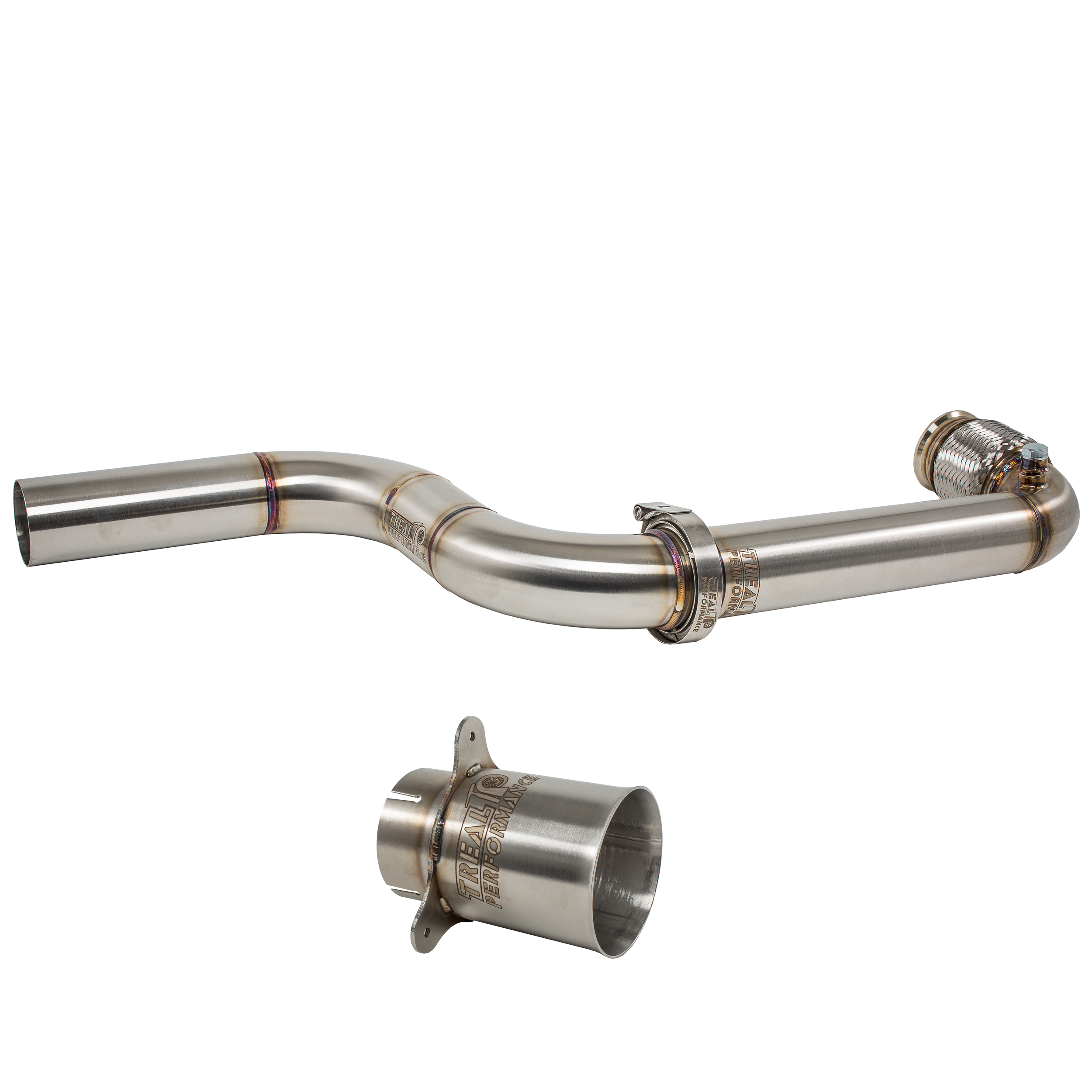 Treal Performance 2017-2025 Can-Am X3 Straight Pipe Exhaust System - product view 2