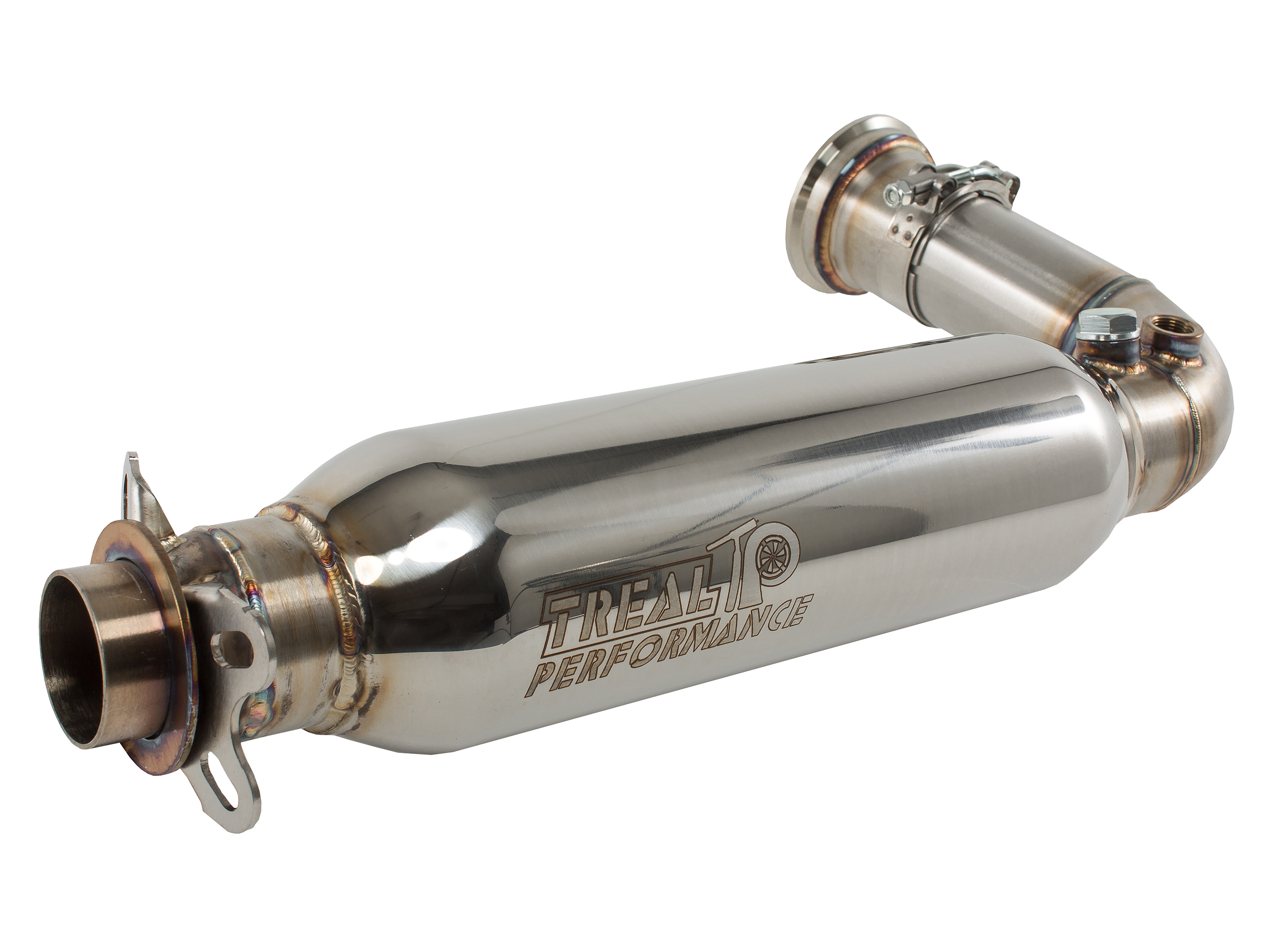 Treal Performance 2017-2022 Can-Am Maverick X3 Mid Bypass Pipe - product view 2