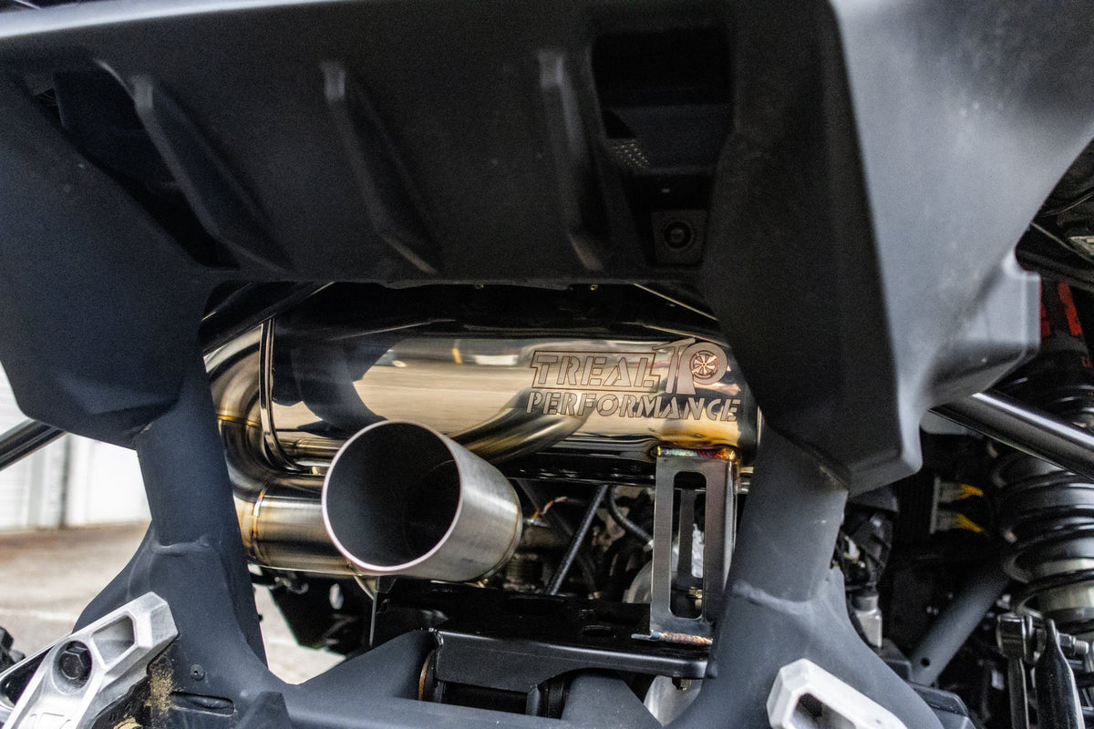 Treal Performance 2024-2025 Can-Am Maverick R "The Patriot" Exhaust System - product view 21