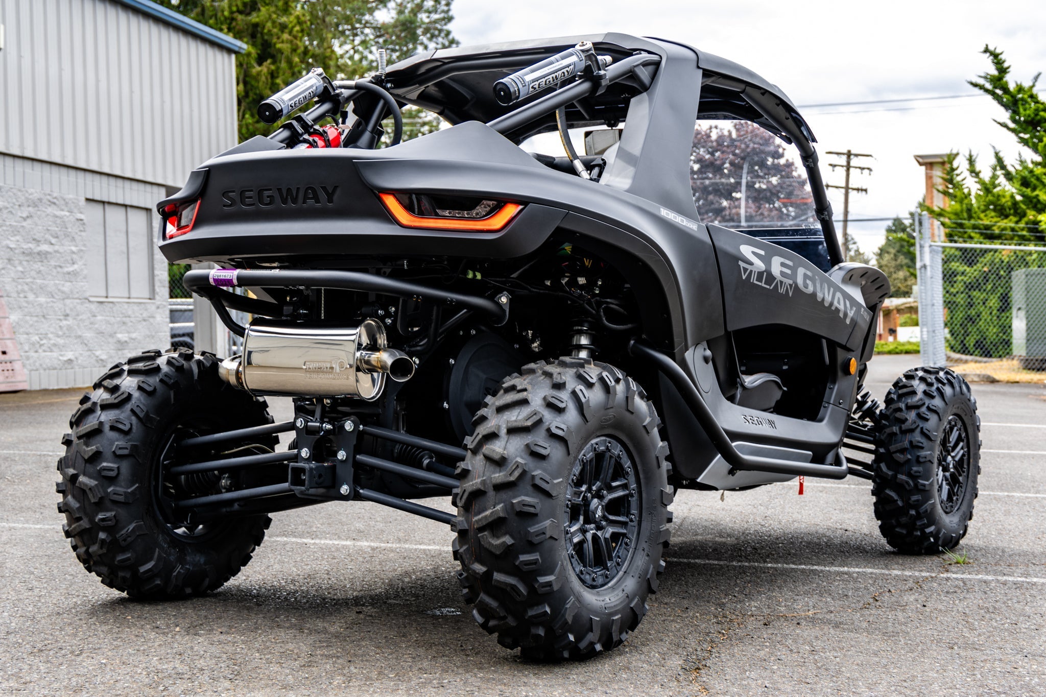 Treal Performance 2023-2024 Segway Villain SX10 "Vader" Exhaust - product view 11