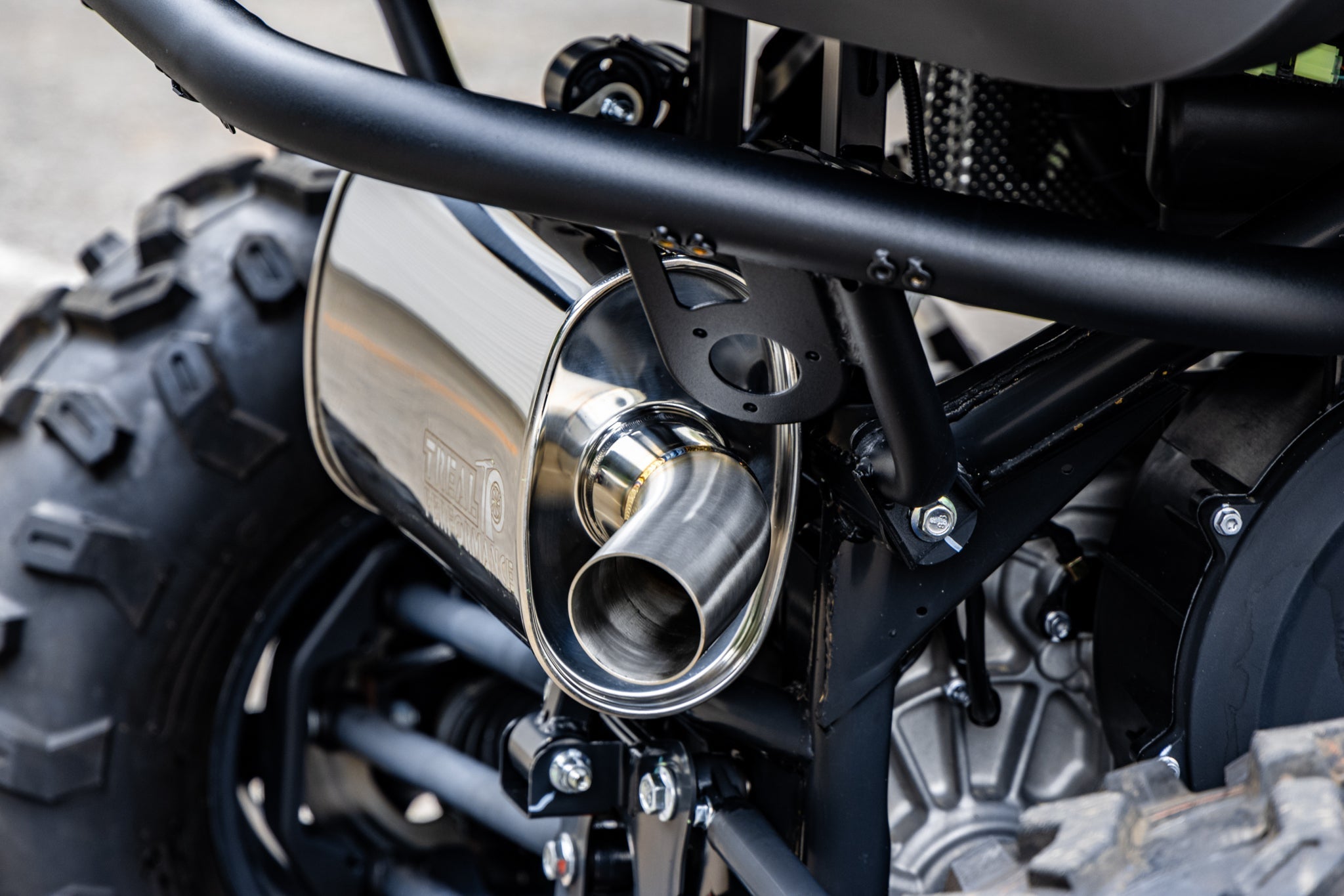 Treal Performance 2023-2024 Segway Villain SX10 "Vader" Exhaust - product view 3