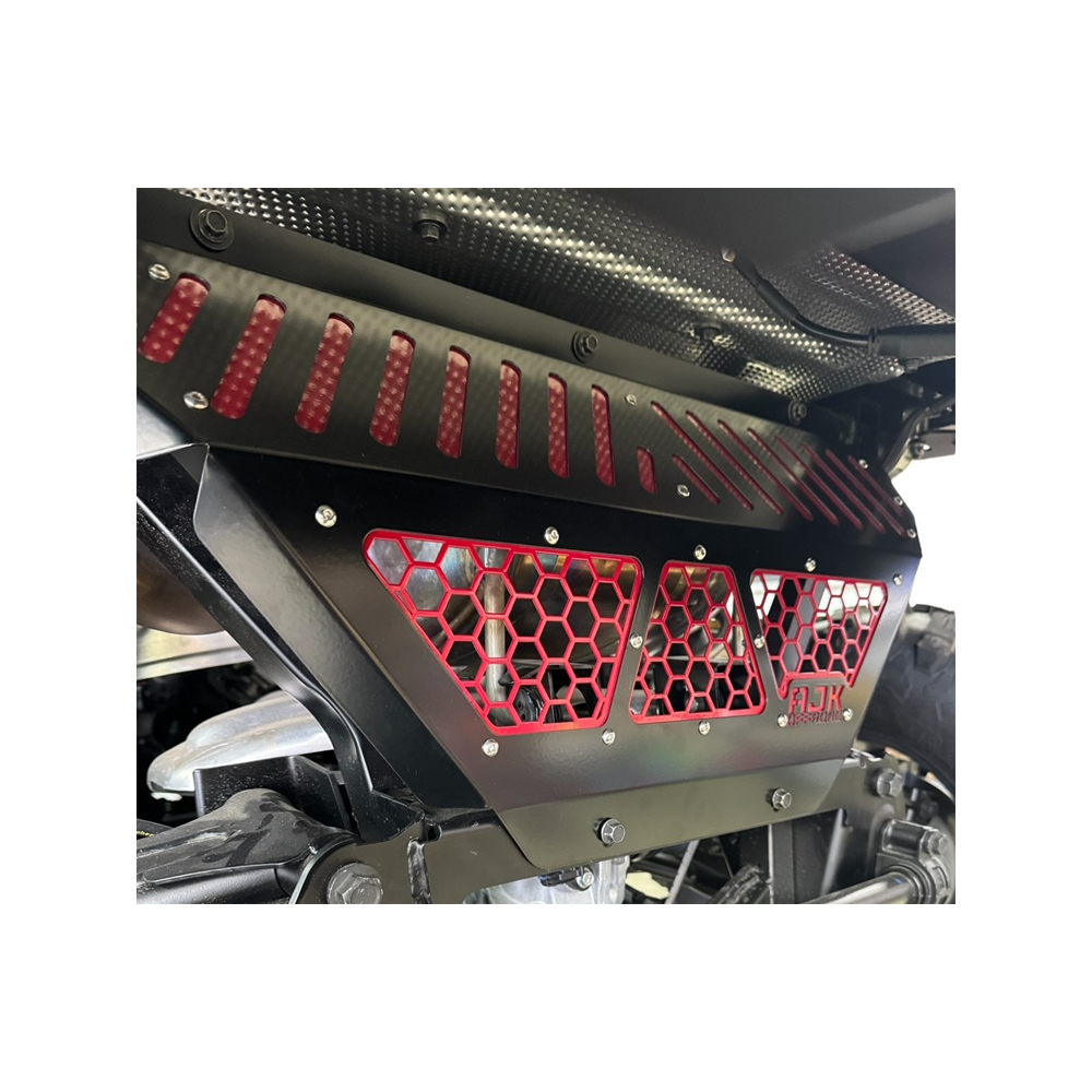 AJK Offroad Polaris Ranger 1500XD Exhaust cover - product view 3