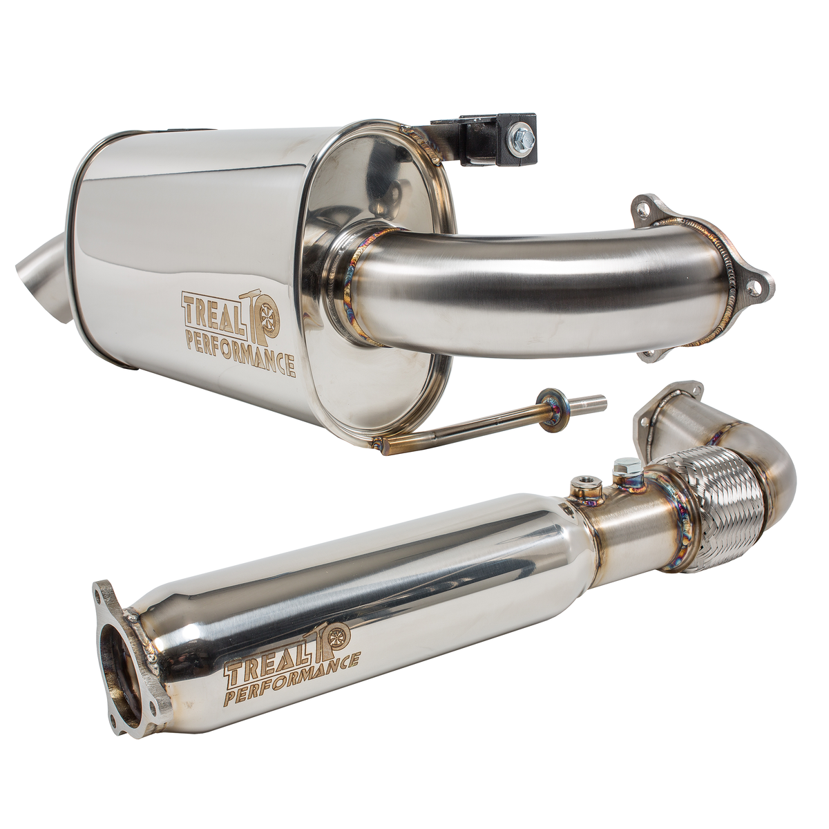Treal Performance 2025-2026 Polaris RZR Pro S Turbo Back Exhaust System