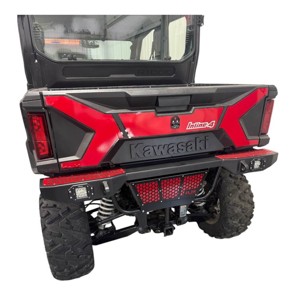 AJK Offroad Kawasaki Ridge Exhaust Cover - product view 5