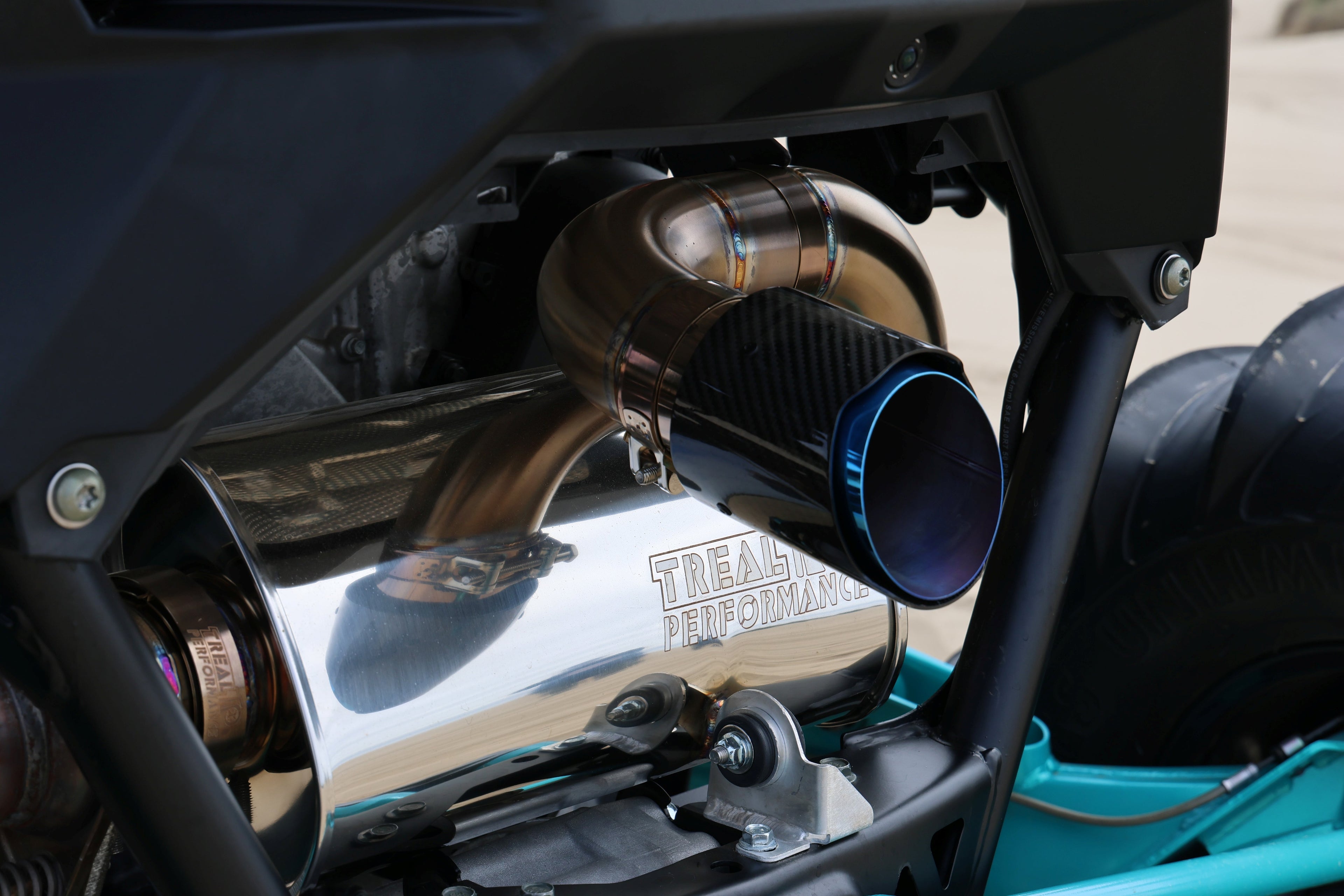 Treal Performance 2022-2026 Polaris RZR Pro R "SM3" Exhaust System - product view 18