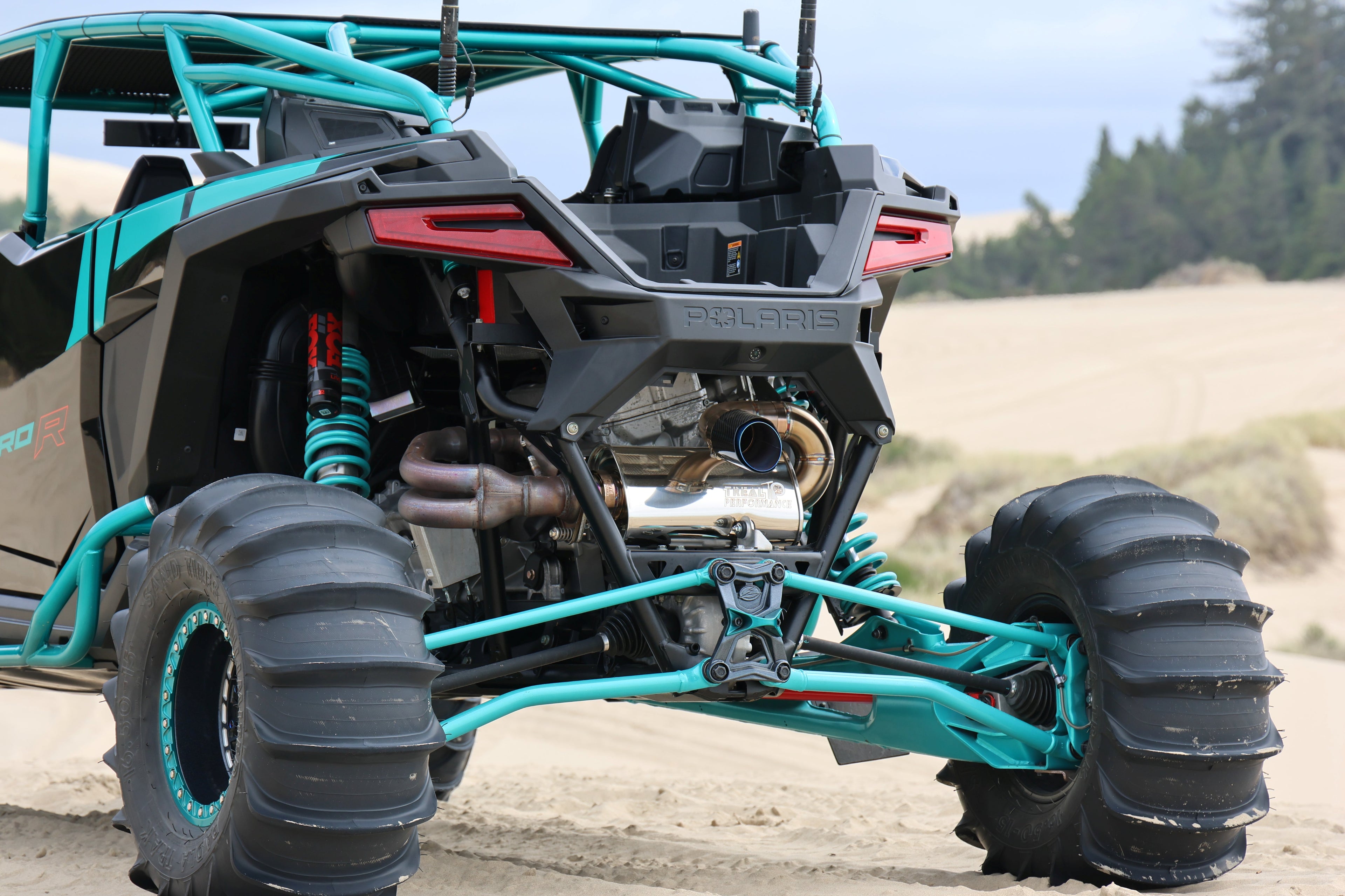 Treal Performance 2022-2026 Polaris RZR Pro R "SM3" Exhaust System - product view 4