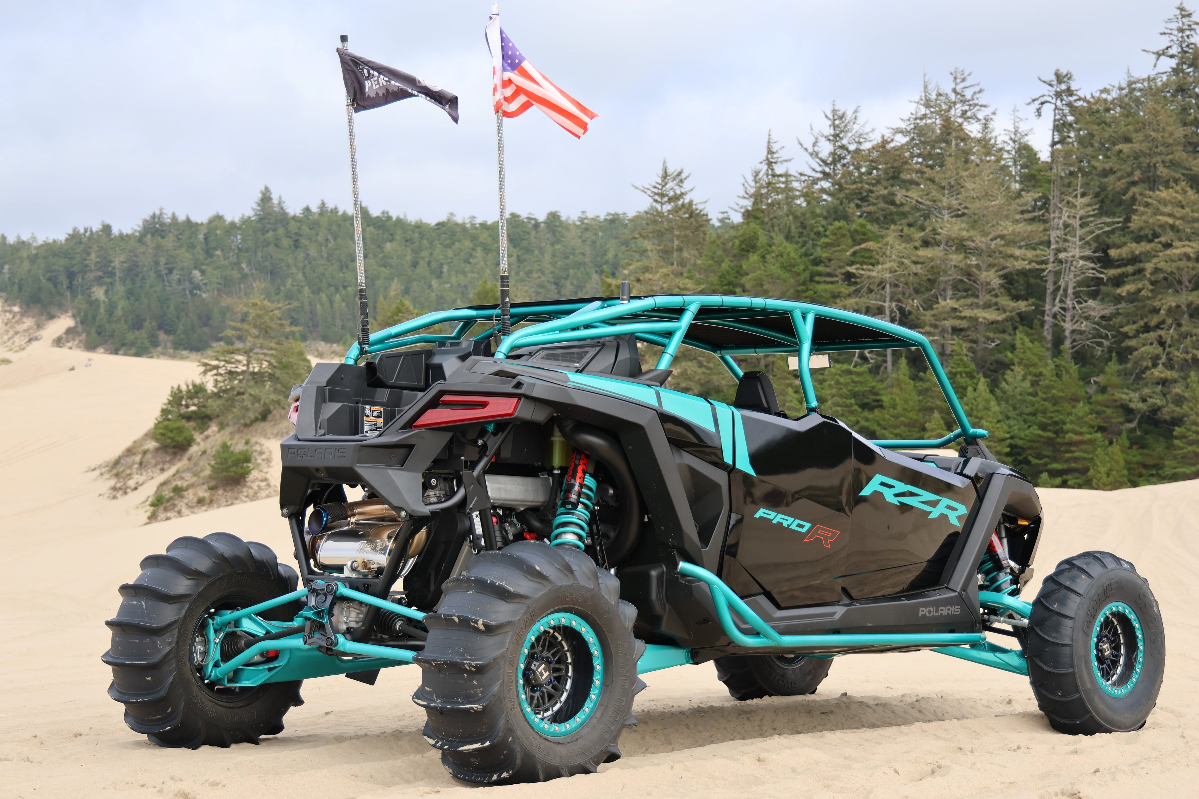 Treal Performance 2022-2026 Polaris RZR Pro R "SM3" Exhaust System - product view 5
