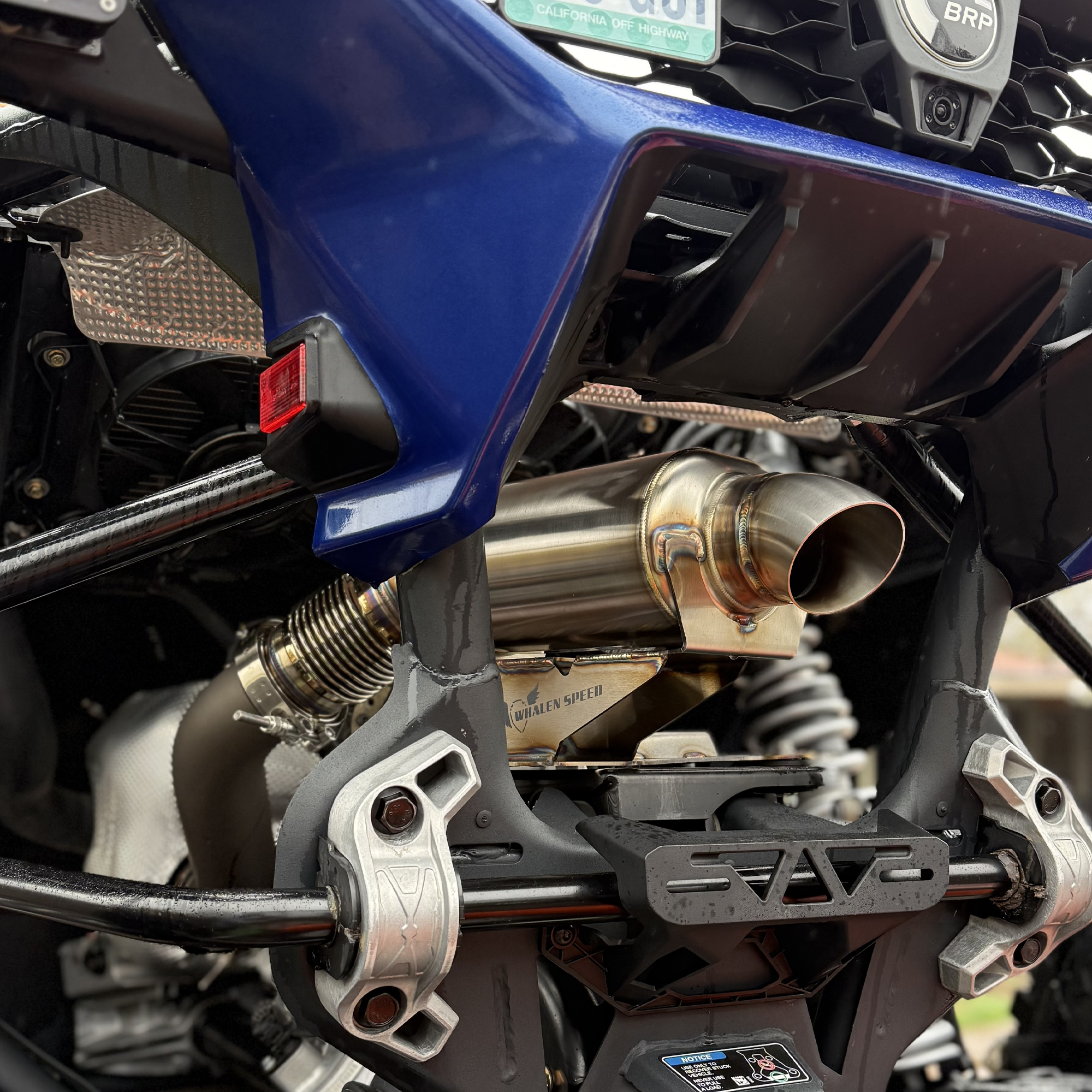 WSRD KOH Race Turbo-Back Exhaust System - 2024-2026 Maverick R