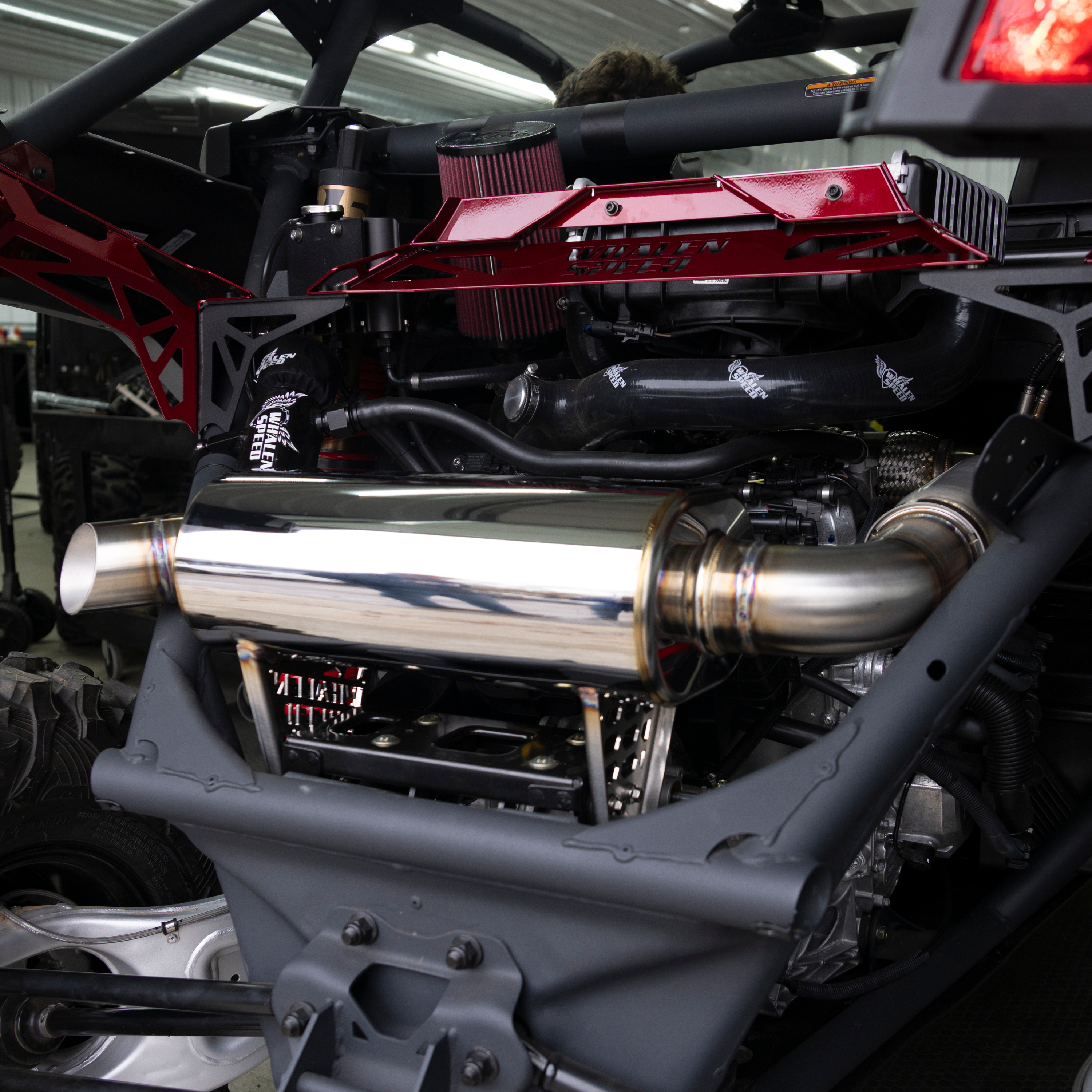 WSRD Turbo-Back Side Exit Exhaust System - 2017-2026 Can-Am X3
