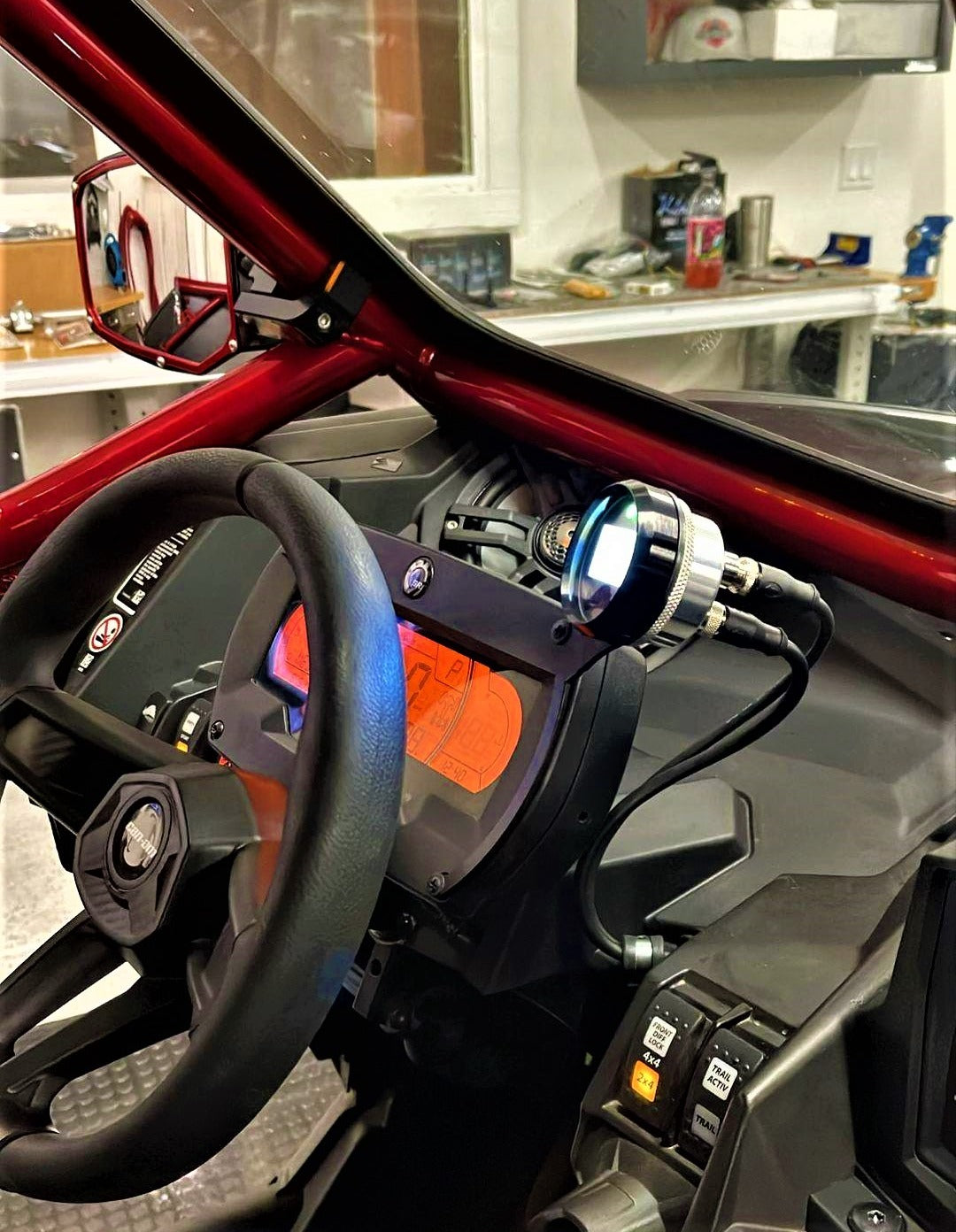 Razorback Can-Am X3 X-Series Gauge Cluster Mount - product view 4