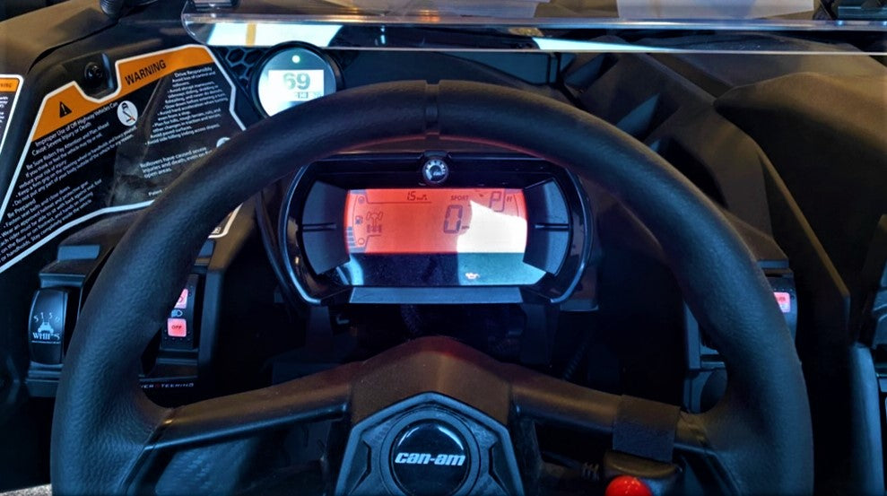 Razorback Can-Am X3 Base Model Gauge Cluster Mount - product view 3
