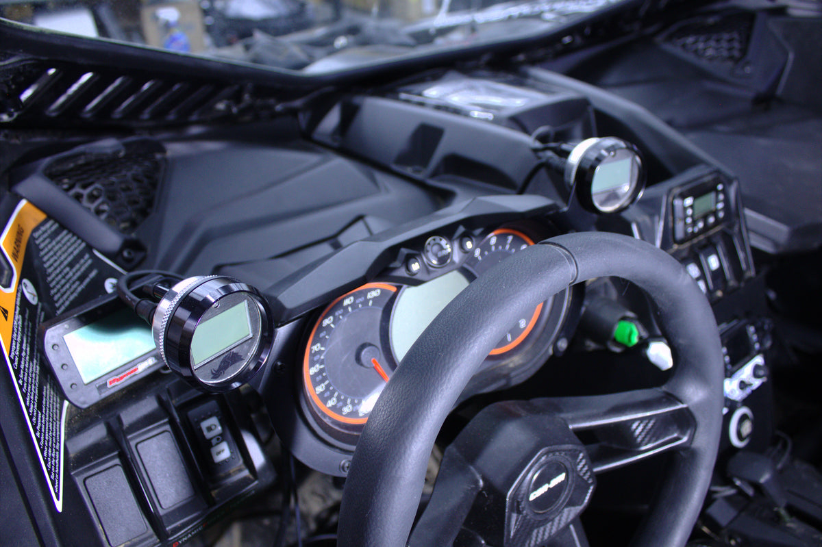 Razorback Can-Am Maverick X3 Early-Style Gauge Cluster Mount - product view 2
