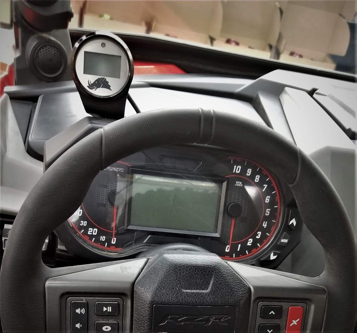 Razorback Polaris RZR Pro XP / Pro R / Turbo R Gauge Cluster Mount - product view 2
