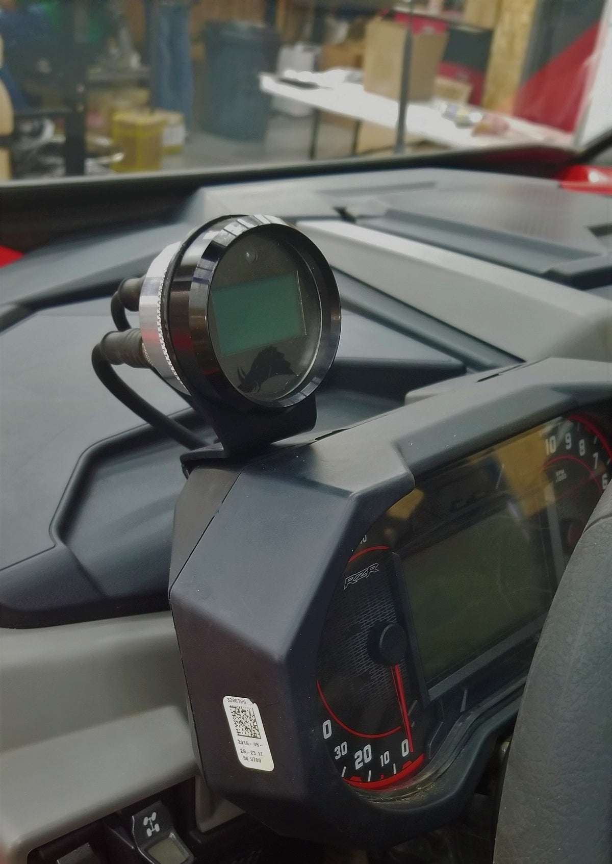 Razorback Polaris RZR Pro XP / Pro R / Turbo R Gauge Cluster Mount - product view 3