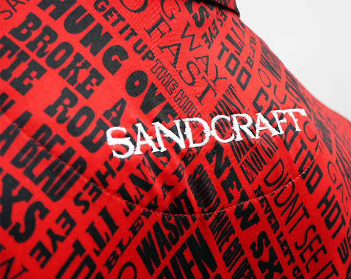 Sandcraft Motorsports Excuses Red Detail V2 w