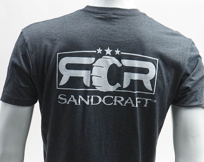 Sandcraft Motorsports RCR LogoOnly Charcoal BackV2