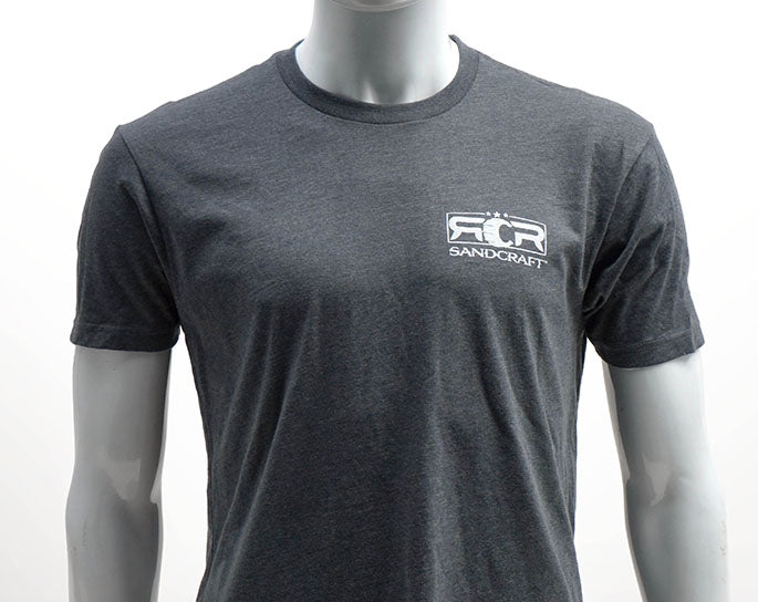 Sandcraft Motorsports RCR LogoOnly Charcoal Front