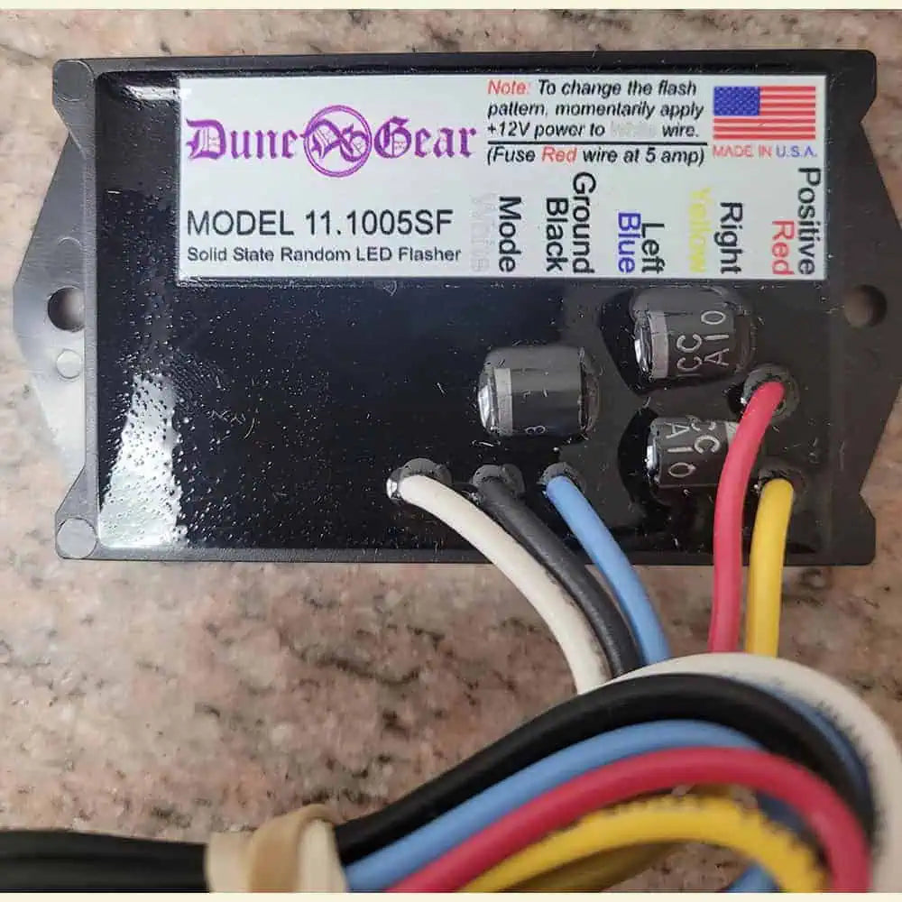 7 Pattern LED Flash Module for UTV Lights | Dune Gear - product image 2