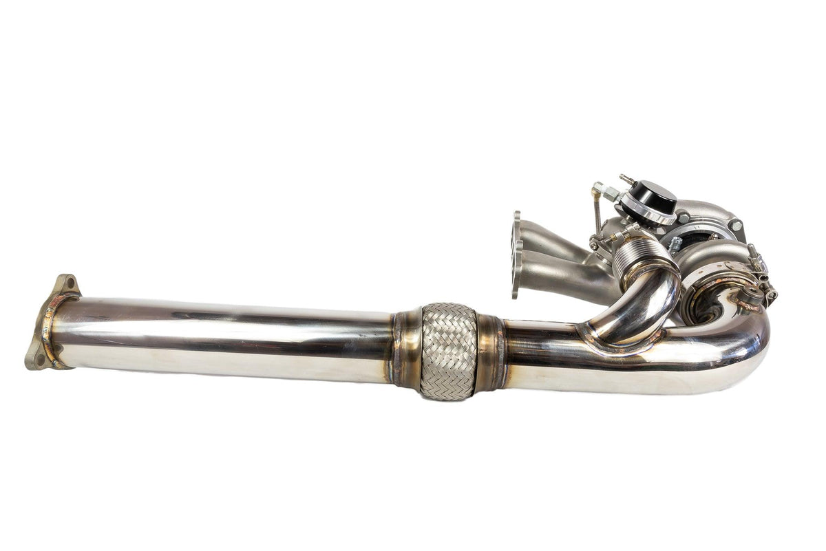 Force Turbos XPBT turbo, manifold and exhaust pipe assembly