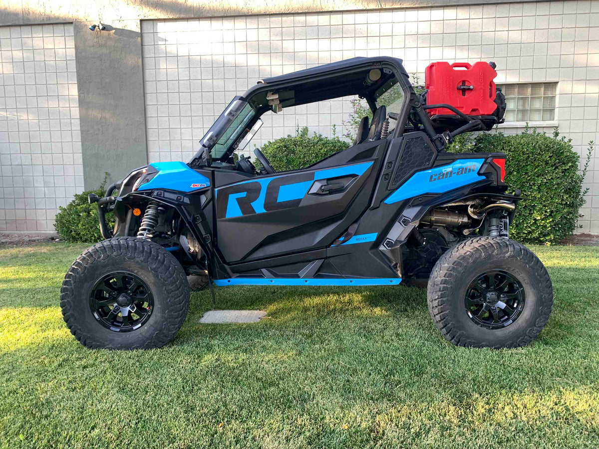 Side view of a Maverick Sport with Force Turbos installation