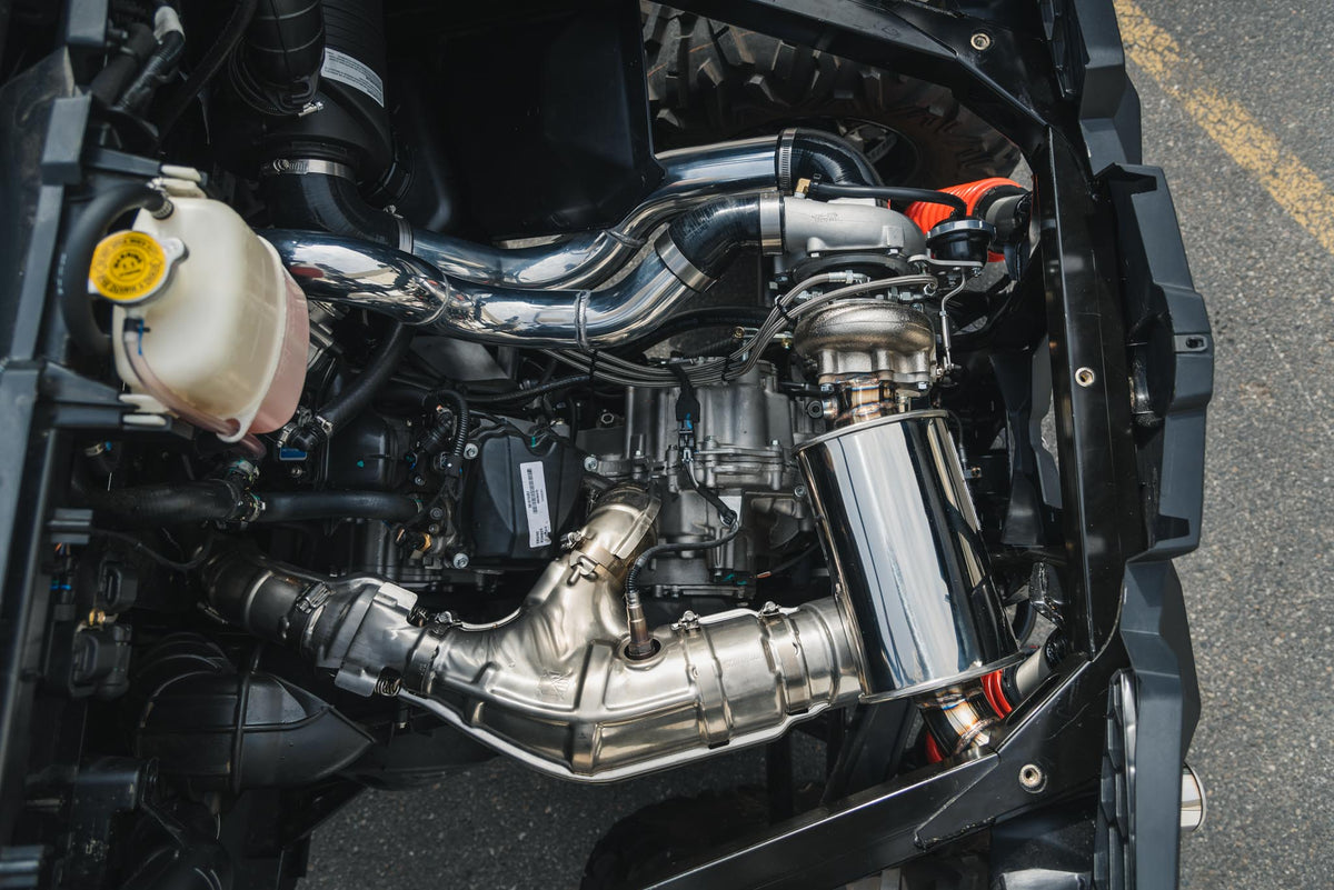 Force Turbos Maverick Trail turbo installation detail