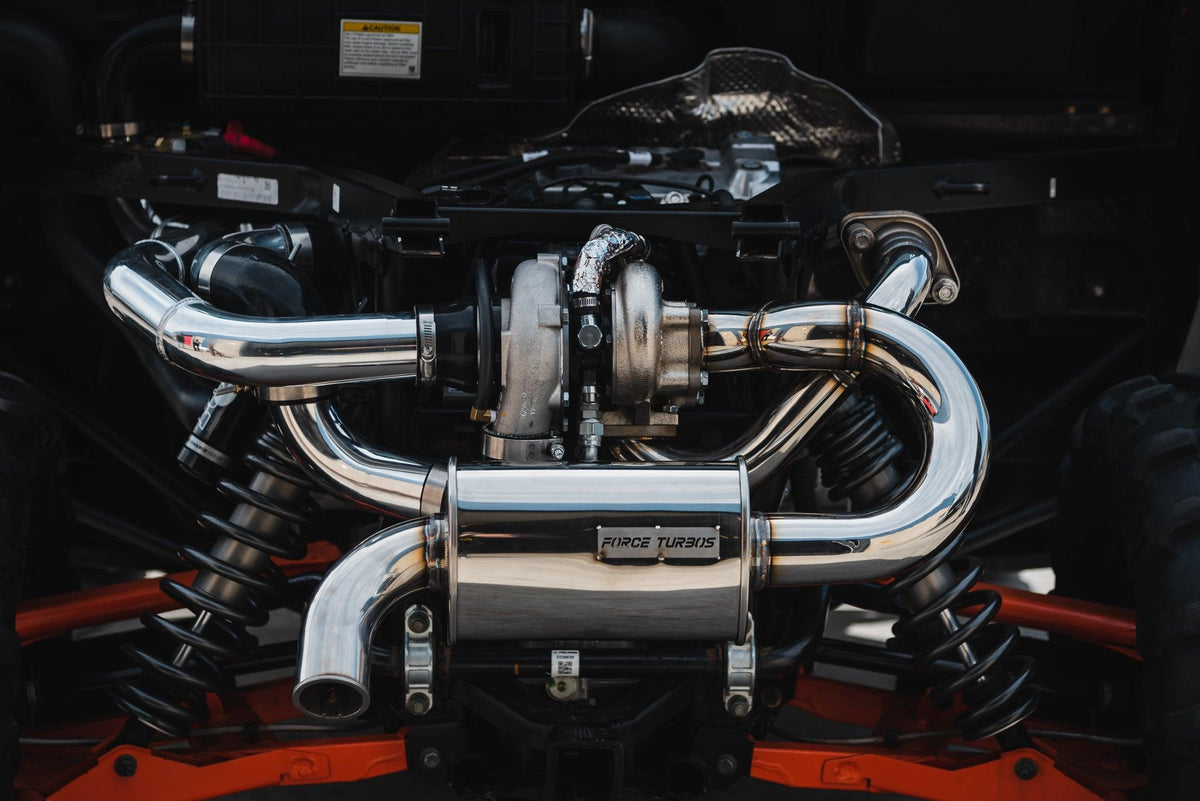 Force Turbos General turbo and exhaust installation detail