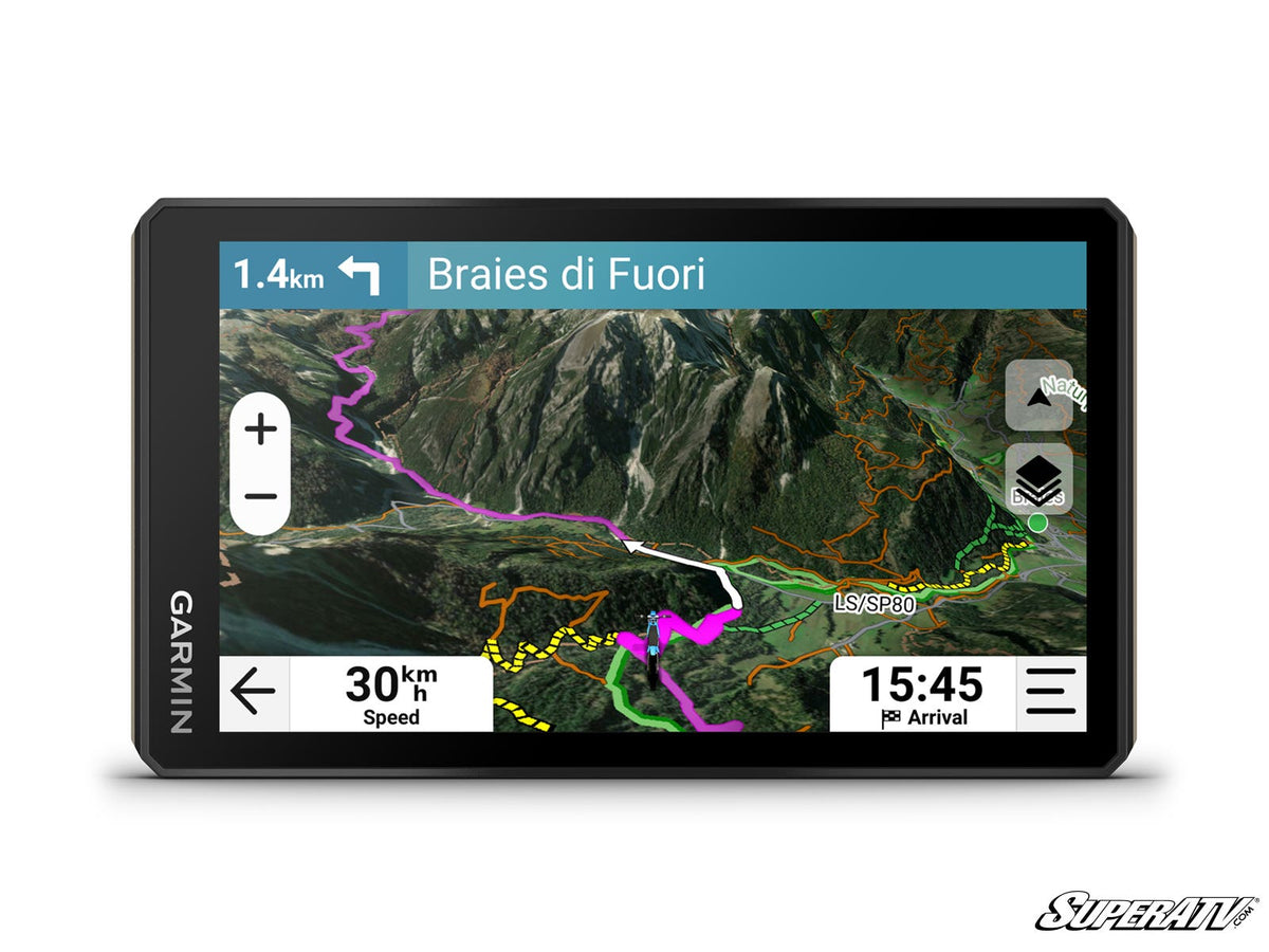 Garmin Tread 2—6” Powersport Navigator for RZR Pro R and RZR Pro R 4 and RZR Pro S and RZR Pro S 4 and RZR Pro XP and RZR Pro XP 4 and RZR RS1 and RZR S 1000 and RZR S 800 and RZR S 900 and RZR S4 1000 and RZR Trail 900 and RZR Trail S 900 and RZR Trail S 1000 and RZR Turbo R and RZR Turbo R 4 and RZR XP and RZR XP 4 and RZR XP 1000 and RZR XP 4 1000 and RZR XP 4 900 and RZR XP Turbo and RZR XP 4 Turbo and RZR XP Turbo S and RZR XP 4 Turbo S and RZR XP S and RZR XP 900 and RZR 4 800 and RZR 4 900 and RZR 57