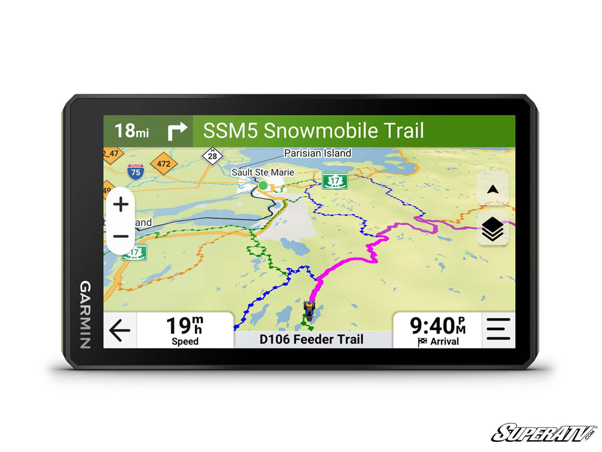 Garmin Tread 2—6” Powersport Navigator for RZR Pro R and RZR Pro R 4 and RZR Pro S and RZR Pro S 4 and RZR Pro XP and RZR Pro XP 4 and RZR RS1 and RZR S 1000 and RZR S 800 and RZR S 900 and RZR S4 1000 and RZR Trail 900 and RZR Trail S 900 and RZR Trail S 1000 and RZR Turbo R and RZR Turbo R 4 and RZR XP and RZR XP 4 and RZR XP 1000 and RZR XP 4 1000 and RZR XP 4 900 and RZR XP Turbo and RZR XP 4 Turbo and RZR XP Turbo S and RZR XP 4 Turbo S and RZR XP S and RZR XP 900 and RZR 4 800 and RZR 4 900 and RZR 57