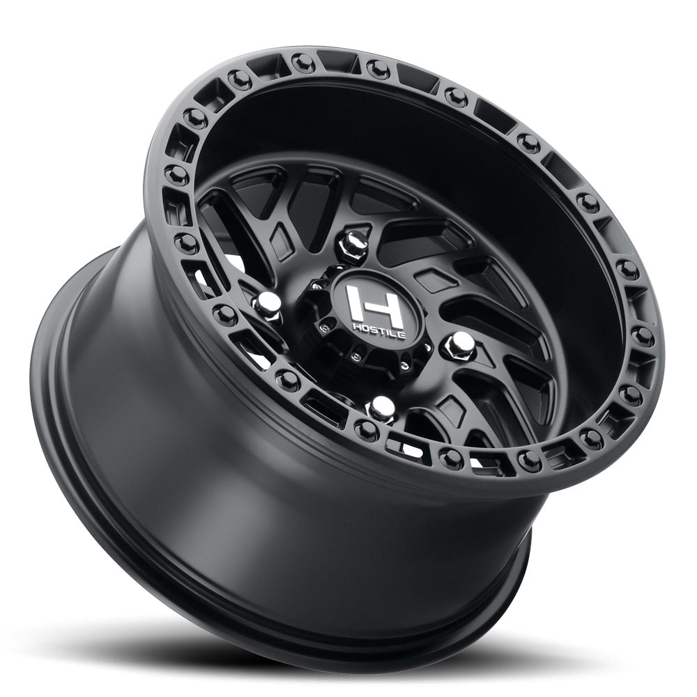 Hostile H116 Jigsaw UTV Wheel - Satin Black - view 2