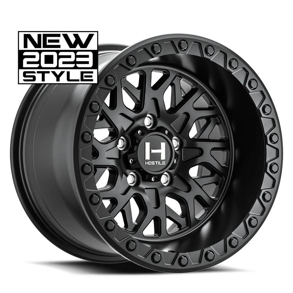 Hostile H133 Glamis UTV Wheel - Asphalt - view 2