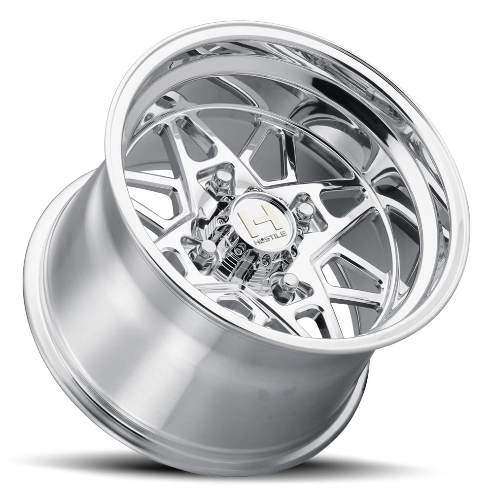 Hostile HF14 Holeshot UTV Wheel - Polished - view 2