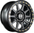 Hostile HF23 Baja 5 Lug Beadlock Wheel - Satin Black