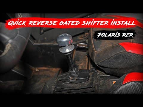 Polaris RZR Quick-Reverse Gated Shifter for RZR S 1000 and RZR S 900 and RZR S4 1000 and RZR XP 1000 and RZR XP 4 1000 and RZR XP Turbo and RZR XP 4 Turbo and RZR XP Turbo S and RZR XP 4 Turbo S and RZR 4 900 and RZR 900