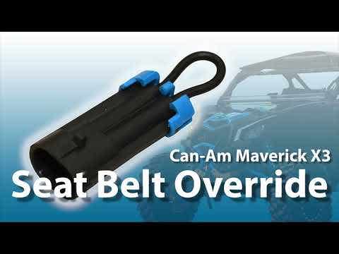 Can-Am Seat Belt Override for Maverick X3 and Maverick R and Commander