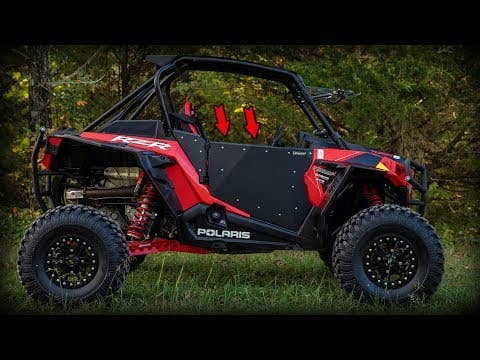 Polaris RZR 900 Aluminum Doors for RZR S 900 and RZR 900
