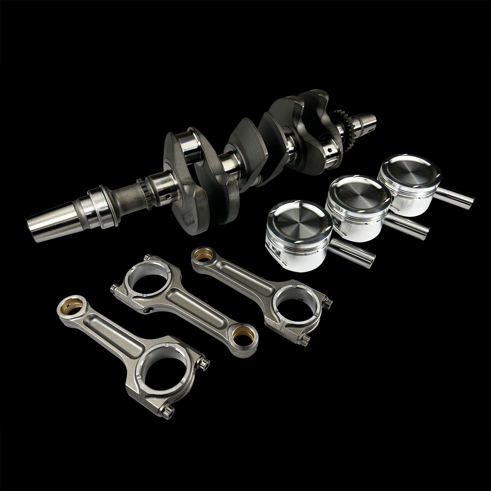 Brian Crower BC0939-75 - Stroker Kit w/EN40B HD Crank, MOAR Rods (20mm PIN), Custom CP Pistons