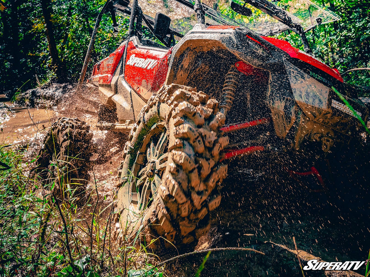 SuperATV Intimidator UTV / ATV All-Terrain Tire for RZR Pro R and RZR Pro R 4 and RZR Pro S and RZR Pro S 4 and RZR Pro XP and RZR Pro XP 4 and RZR RS1 and RZR S 1000 and RZR S 800 and RZR S 900 and RZR S4 1000 and RZR Trail 900 and RZR Trail S 900 and RZR Trail S 1000 and RZR Turbo R and RZR Turbo R 4 and RZR XP and RZR XP 4 and RZR XP 1000 and RZR XP 4 1000 and RZR XP 4 900 and RZR XP Turbo and RZR XP 4 Turbo and RZR XP Turbo S and RZR XP 4 Turbo S and RZR XP S and RZR XP 900 and RZR 4 800 and RZR 4 900 a