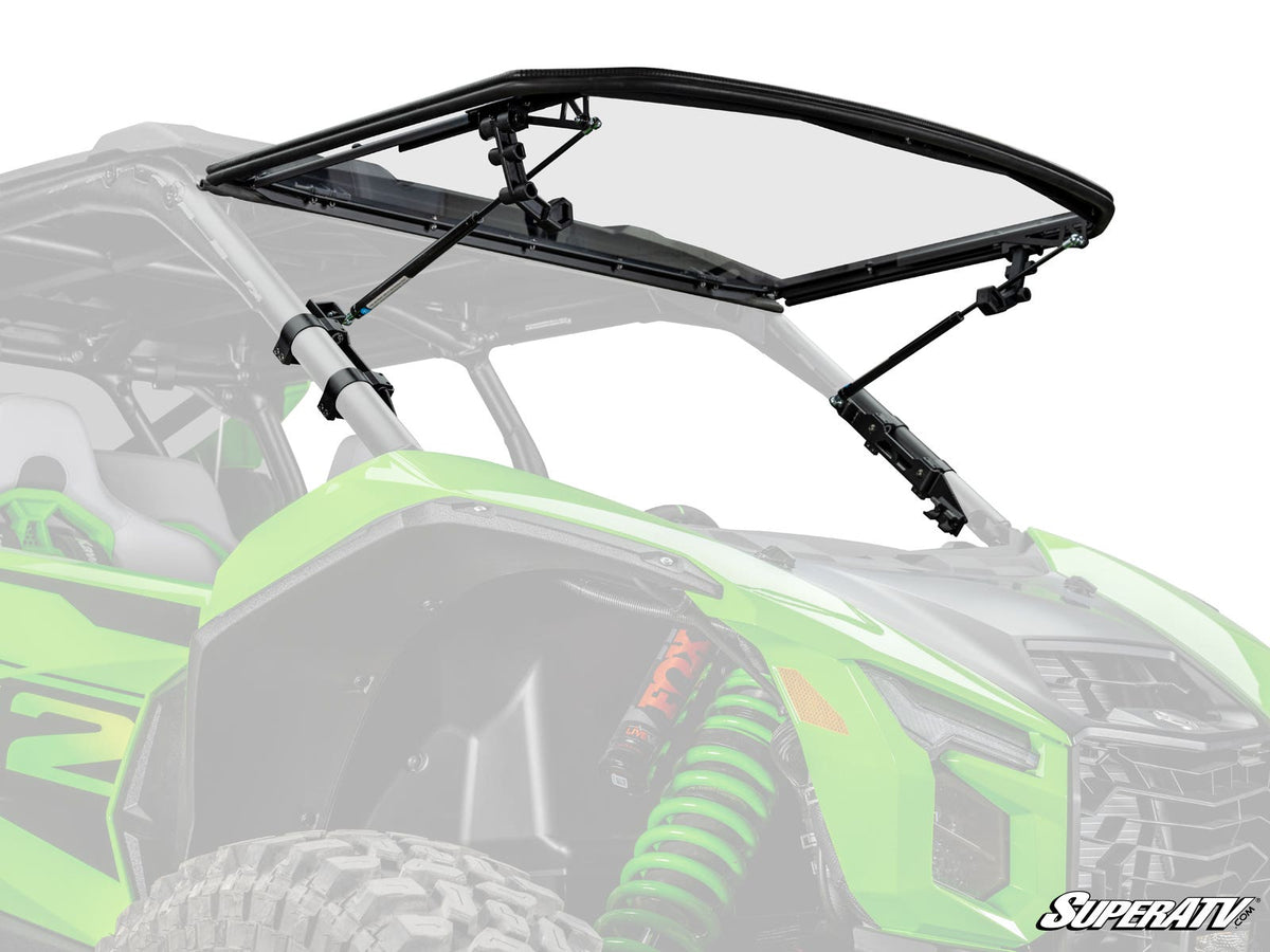 Kawasaki Teryx H2 Scratch-Resistant Flip Windshield for Teryx H2