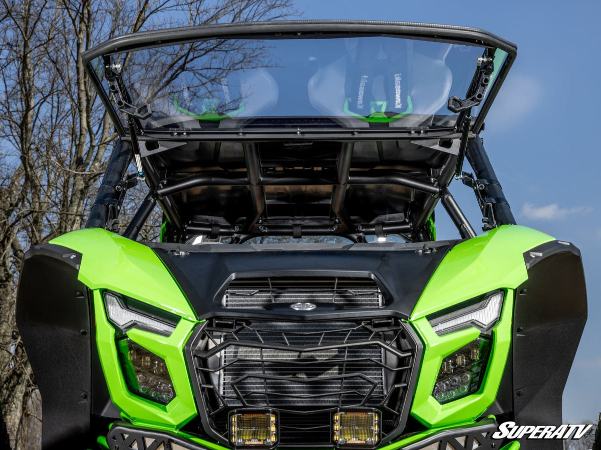 Kawasaki Teryx H2 Scratch-Resistant Flip Windshield for Teryx H2