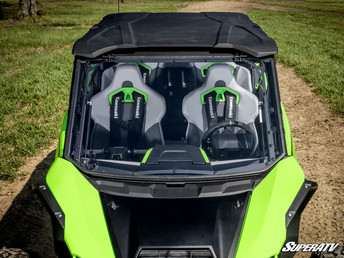 Kawasaki Teryx H2 Scratch-Resistant Flip Windshield for Teryx H2