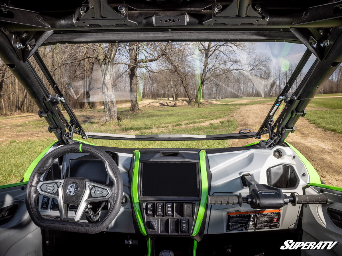 Kawasaki Teryx H2 Scratch-Resistant Flip Windshield for Teryx H2