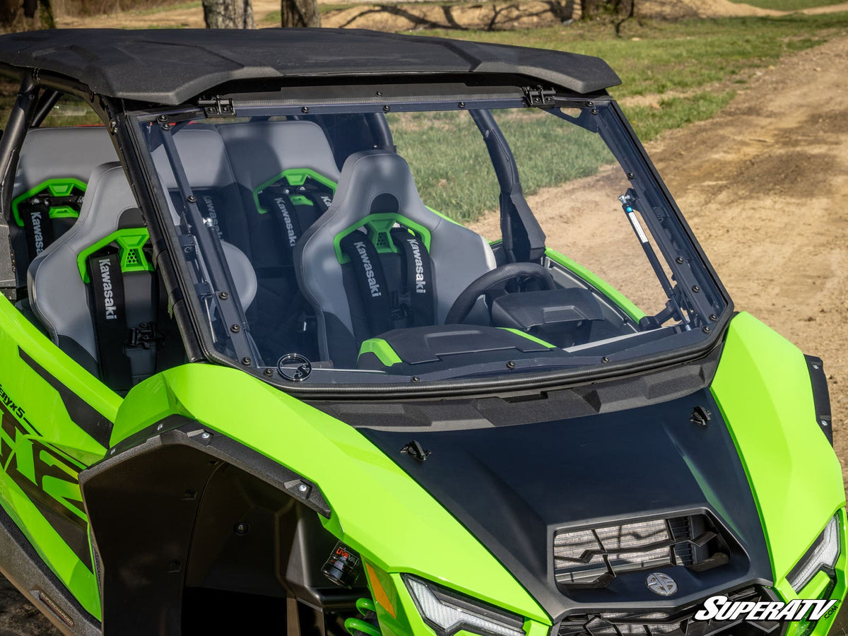 Kawasaki Teryx H2 Scratch-Resistant Flip Windshield for Teryx H2