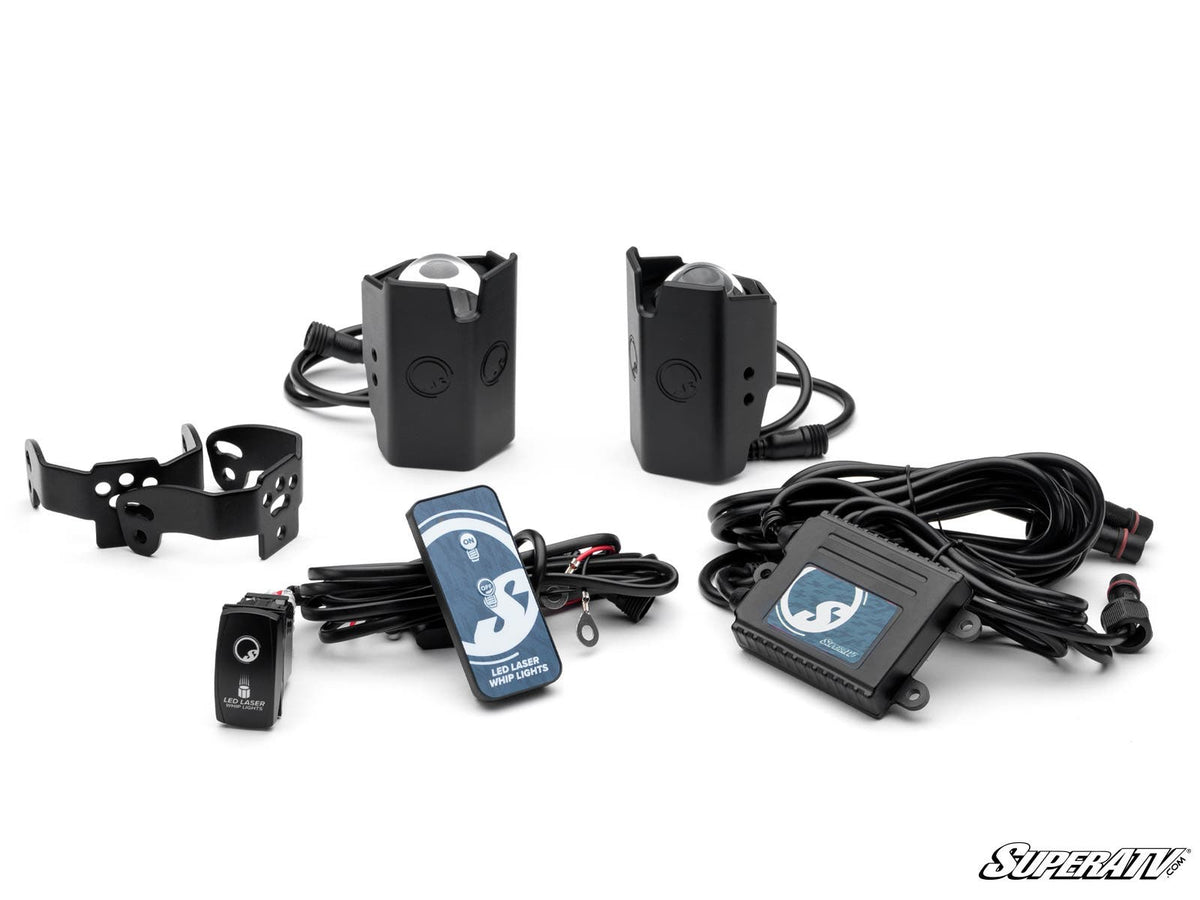 LED Laser Whip Lights for RZR Pro R and RZR Pro R 4 and RZR Pro S and RZR Pro S 4 and RZR Pro XP and RZR Pro XP 4 and RZR RS1 and RZR S 1000 and RZR S 800 and RZR S 900 and RZR S4 1000 and RZR Trail 900 and RZR Trail S 900 and RZR Trail S 1000 and RZR Turbo R and RZR Turbo R 4 and RZR XP and RZR XP 4 and RZR XP 1000 and RZR XP 4 1000 and RZR XP 4 900 and RZR XP Turbo and RZR XP 4 Turbo and RZR XP Turbo S and RZR XP 4 Turbo S and RZR XP 900 and RZR 4 800 and RZR 4 900 and RZR 570 and RZR 800 and RZR 900 and 