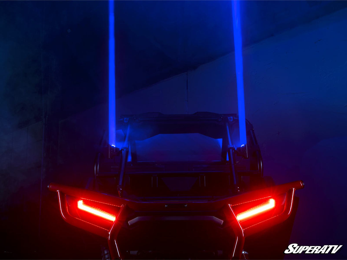 LED Laser Whip Lights for RZR Pro R and RZR Pro R 4 and RZR Pro S and RZR Pro S 4 and RZR Pro XP and RZR Pro XP 4 and RZR RS1 and RZR S 1000 and RZR S 800 and RZR S 900 and RZR S4 1000 and RZR Trail 900 and RZR Trail S 900 and RZR Trail S 1000 and RZR Turbo R and RZR Turbo R 4 and RZR XP and RZR XP 4 and RZR XP 1000 and RZR XP 4 1000 and RZR XP 4 900 and RZR XP Turbo and RZR XP 4 Turbo and RZR XP Turbo S and RZR XP 4 Turbo S and RZR XP 900 and RZR 4 800 and RZR 4 900 and RZR 570 and RZR 800 and RZR 900 and 