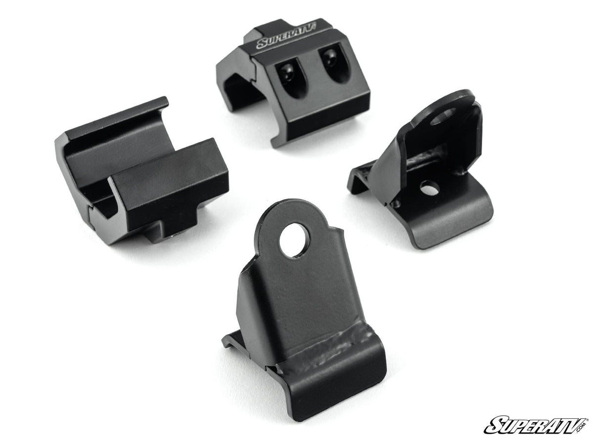 Whip Light Mounting Brackets for RZR Pro XP and RZR Pro XP 4 and RZR RS1 and RZR S 1000 and RZR S 800 and RZR S 900 and RZR S4 1000 and RZR XP 1000 and RZR XP 4 1000 and RZR XP 4 900 and RZR XP Turbo and RZR XP 4 Turbo and RZR XP Turbo S and RZR XP 4 Turbo S and RZR XP 900 and RZR 4 800 and RZR 4 900 and RZR 570 and RZR 800 and RZR 900 and Maverick X3 and Commander