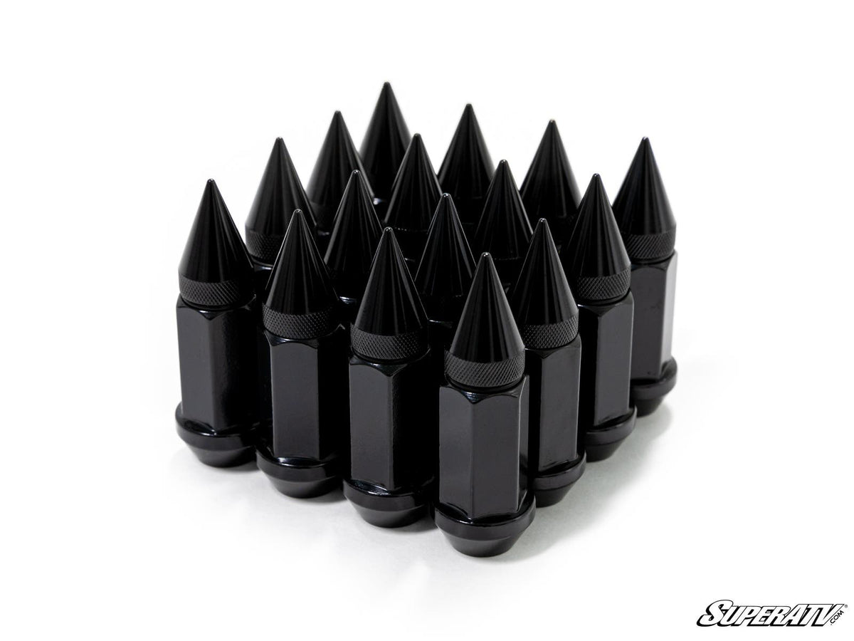 Spiked Lug Nuts for RZR Pro XP and RZR Pro XP 4 and RZR RS1 and RZR S 1000 and RZR S 800 and RZR S 900 and RZR S4 1000 and RZR XP 1000 and RZR XP 4 1000 and RZR XP 4 900 and RZR XP Turbo and RZR XP 4 Turbo and RZR XP Turbo S and RZR XP 4 Turbo S and RZR XP 900 and RZR 4 800 and RZR 4 900 and RZR 570 and RZR 800 and RZR 900 and Maverick X3 and Commander
